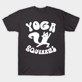 Yoga squirrel - funny squirrel design T-Shirt